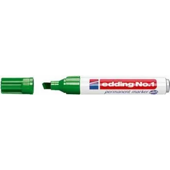 Permanentmarker Edding No.1 Keilspitze Grün
