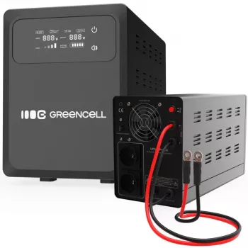 Unterbrechungsfreie Stromversorgung USV Green Cell UPSLPPC500 0,8 kVA 500 W