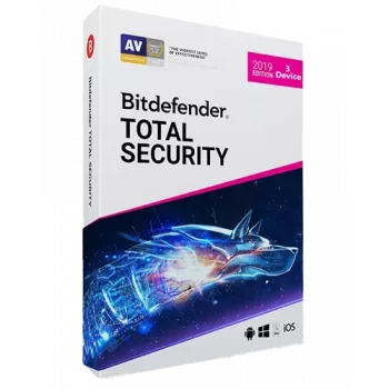 Bitdefender Total Security | 3 PC | 1 Jahr | Nur EU