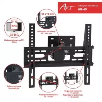 LCD-Halterung AR-49 22-47'' 30KG