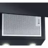Bomann DU 7606.1 G Wandhaube, 60 cm, Abluft/Umluft, LED, schwarz/Edelstahl