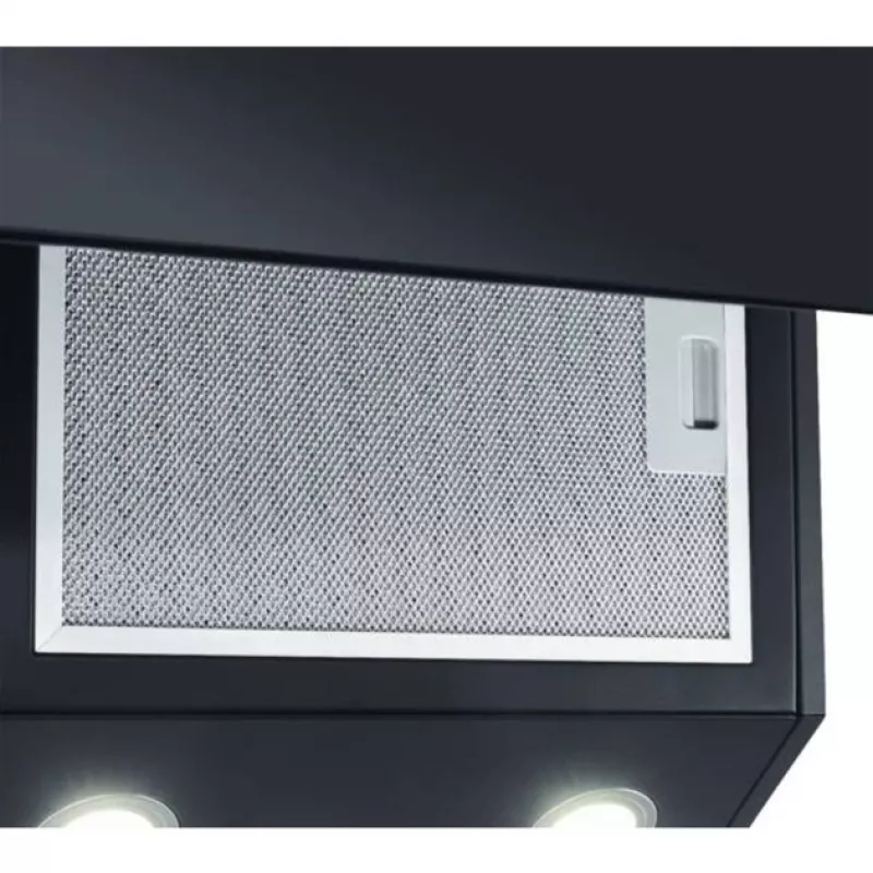 Bomann DU 7606.1 G Wandhaube, 60 cm, Abluft/Umluft, LED, schwarz/Edelstahl