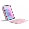 Inateck KB04122 Ace Touch Tastaturhülle für iPad 11 / iPad Air 4/5, QWERTZ, Pink