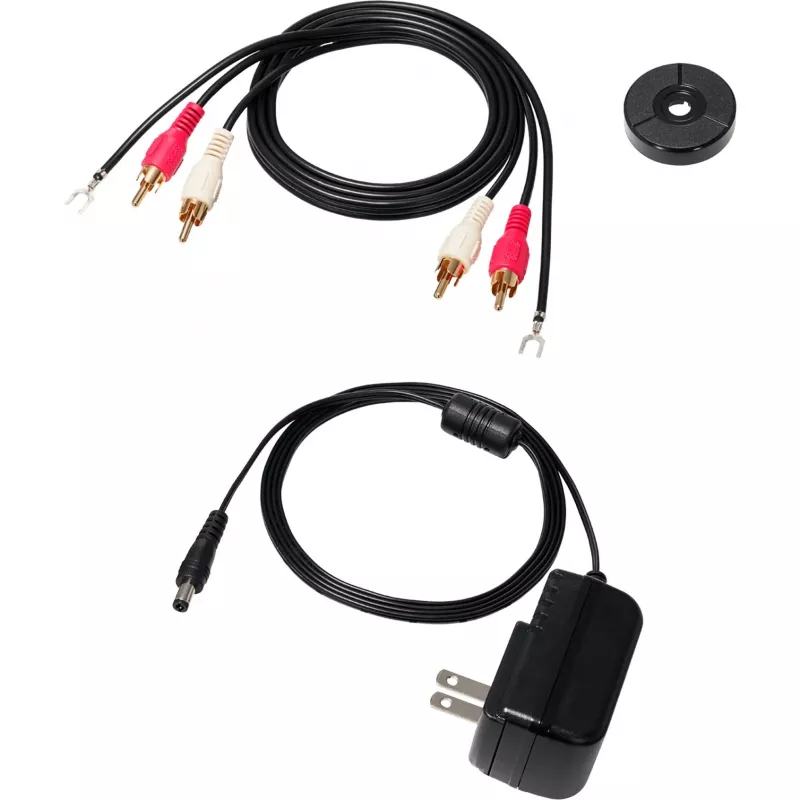 AT-LP70XBTBS, Plattenspieler Schwarz/Silber, integrierter Phono-Vorverstärker, Bluetooth, vollautomatisch, Riemenantrieb