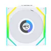 Lüfter Lian Li UNI FAN SL Wireless LCD 120 12 cm Weiß 3 Stück
