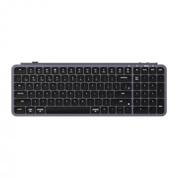 Keychron B2 Pro - US Layout - Ultra Low Profile Scissor - Space Grey Wireless Tastatur