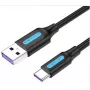 Vention USB-C auf USB 2.0 Kabel CORBH 2 m — Schwarz