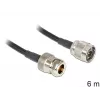 Koaxialkabel LMR195 DeLOCK 88683 6 m Schwarz