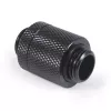 Alphacool ES D-Plug 20 mm G1/4 AG auf G1/4 AG, Deep Black