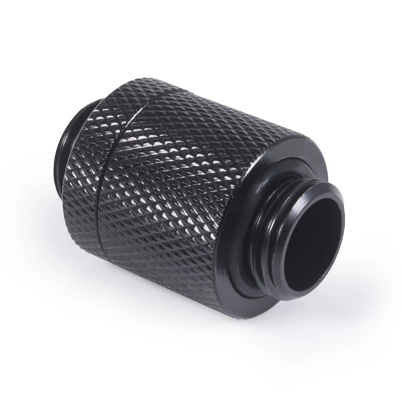 Alphacool ES D-Plug 20 mm G1/4 AG auf G1/4 AG, Deep Black