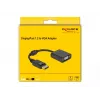 Adapter DisplayPort 1.2 Stecker auf VGA Buchse DeLOCK 61006