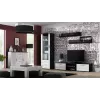 Cama Wohnzimmer-Sideboard UNI schwarz/weiß glänzend