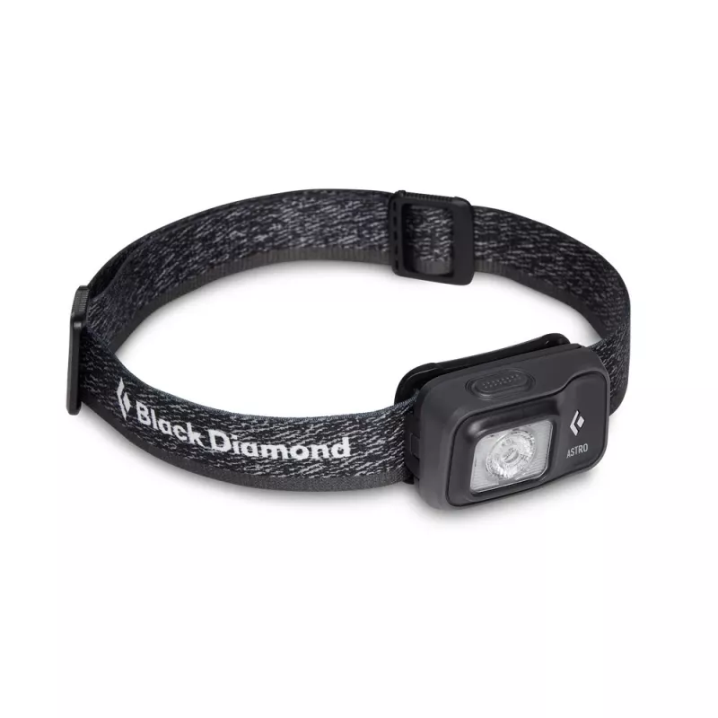 Black Diamond Astro 300 Schwarz, Blaues Stirnband Taschenlampe