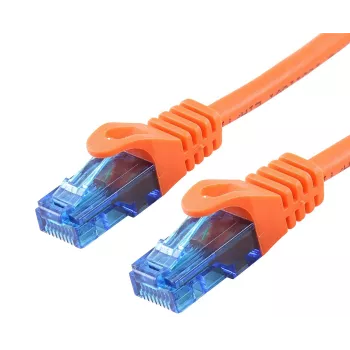 Netzwerkkabel LOGON UTP Cat.5e Orange 1,5 m — RJ-45 auf RJ-45