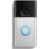 Ring Video Doorbell, Nickel, satinierter Stahl, Zuhause, 2-Wege, 1920 x 1080 Pixel