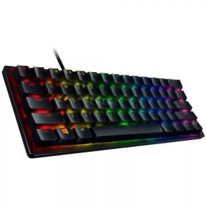 Huntsman Mini, Gaming-Tastatur schwarz, DE-Layout, Razer Linear Optical (Red)