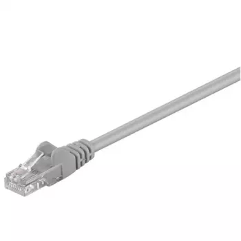 Wentronic Goobay CAT 5e Patchkabel, U/UTP, Grau, 0,25 m - CCA-Kupfer-Mischung (68611)