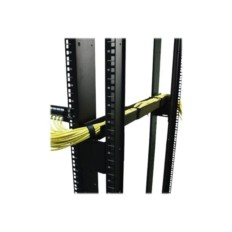 APC AR8008BLK seitliche Rack-Kabelführung für NetShelter SX, Schwarz
