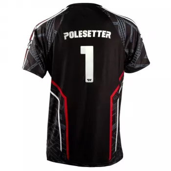 Polesetter ONE Simracing-Trikot Rot - S