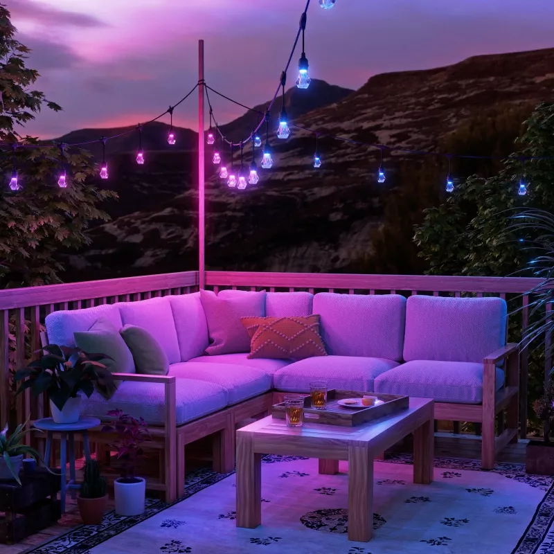 Intelligente Gartenbeleuchtung Nanoleaf NF084K02-40SLO