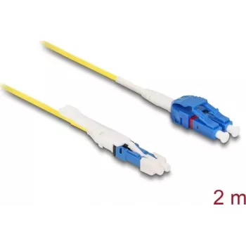 Glasfaserkabel DeLOCK 88306 CS Stecker auf LC Duplex OS2 2 m