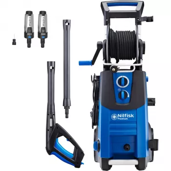 Nilfisk PREMIUM 180-10 EU Hochdruckreiniger stehend elektrisch 610 l/h 2900 W Blau, Schwarz