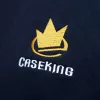 Caseking Kapuzen-Zip-Sweatshirt navy Größe S