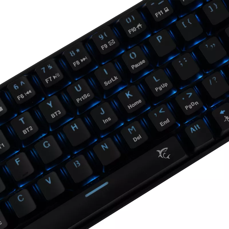 White Shark Kaiken GK-003111 Premium Line mechanische Tastatur, Red Switch, US-Layout