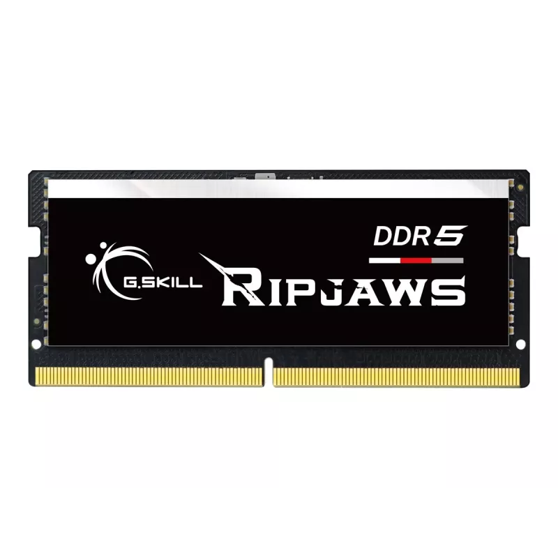 SO-DIMM 32 GB DDR5-5600, Arbeitsspeicher schwarz, F5-5600S4645A32GX1-RS, Ripjaws , INTEL XMP
