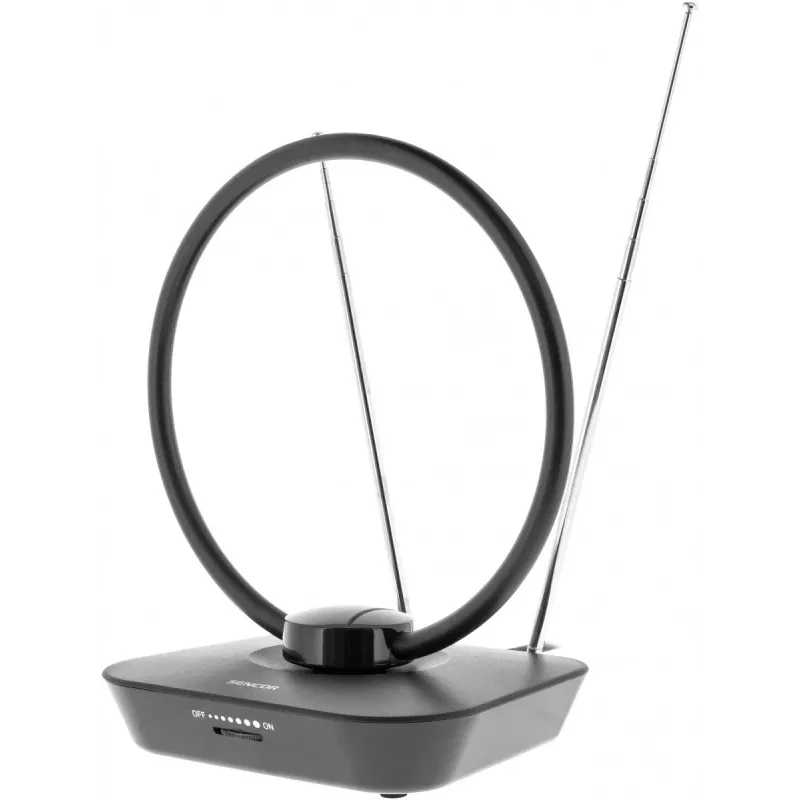 Antenne SENCOR SDA 102 DVB-T2/T 20 dB 75 Ω 4G LTE