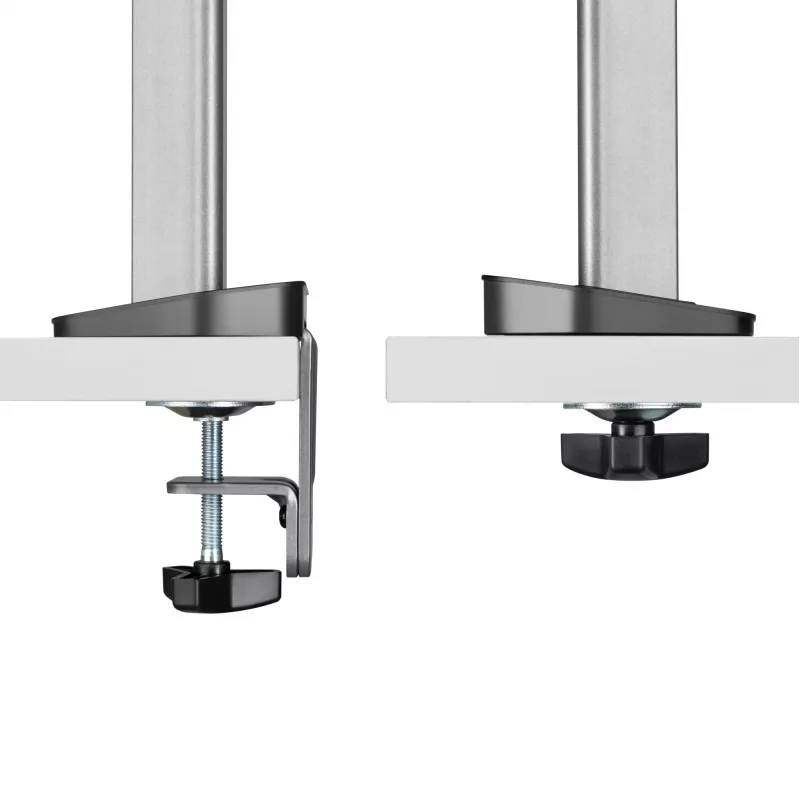 White Shark GMS-3204 Amenhotep I Monitor-Tischhalterung, 17-32 Zoll, VESA 75x75/100x100, bis 9 kg, grau