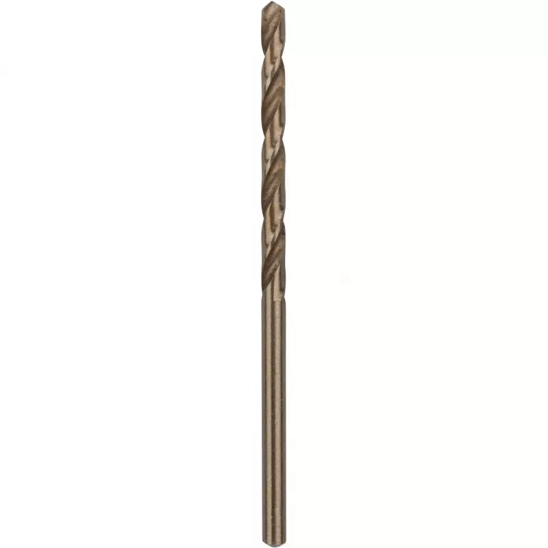Bosch 2608585876 HSS-Co Spiralbohrer-Set, 3 mm, Länge 61 mm, zylindrischer Schaft, 10 Stück