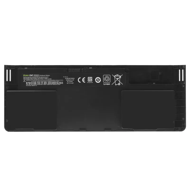 Green Cell HP148 Notebook-Akku OD06XL HSTNN-IB4F, 11,1 V 3400 mAh, für HP EliteBook Revolve 810 G1/G2/G3