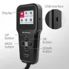 Qoltec 52489 digitaler Batterietester und -analysator 3-in-1 mit LCD, 6V / 12V / 24V, 30Ah-200Ah