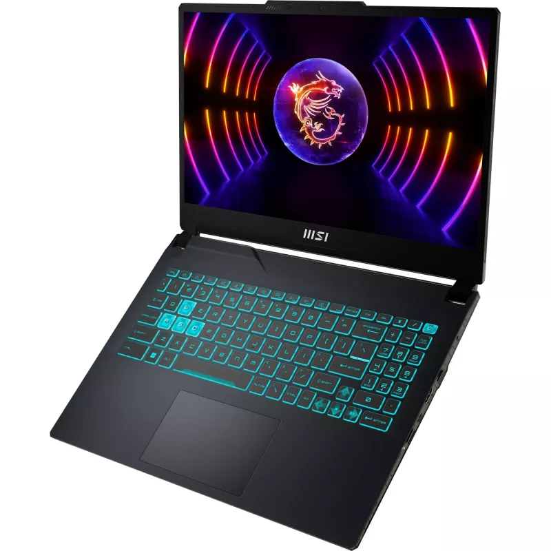 MSI Cyborg 15 A13VE-1005 Gaming-Laptop, 15,6 Zoll FHD 144Hz, Intel Core i5-13420H, 16GB DDR5, 512GB SSD, NVIDIA GeForce RTX 4050, FreeDOS, Schwarz
