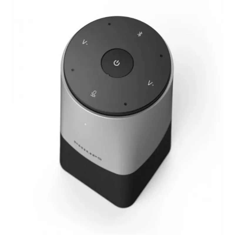 Philips PSE0540 Smart Meeting tragbares Konferenzmikrofon, USB-C, Schwarz/Silber