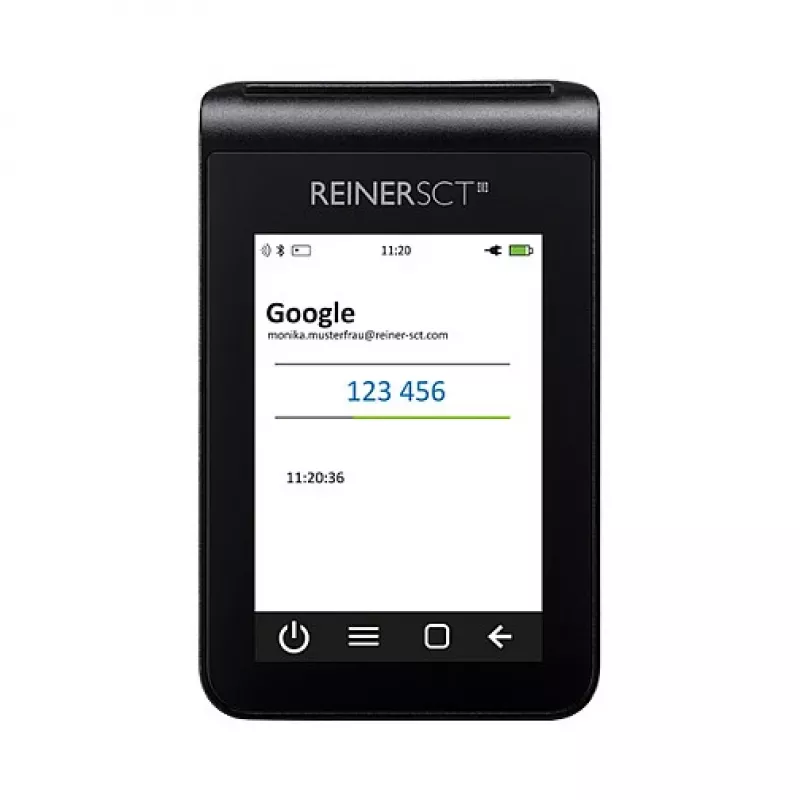 ReinerSCT tanJack deluxe TAN-Generator Kartenleser, schwarz, USB Type-C