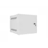 Lanberg WF10-2304-00S 10-Zoll-Wandschrank 4U, 280×310×247 mm, Metalltür, 20 kg Traglast, IP20, Flatpack, grau
