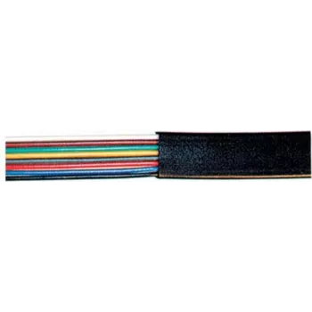 Flachkabel ShiverPeaks 8-adrig 100 m schwarz TC 76109