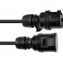Verlängerungskabel PSSO 16A CEE 5x2,5 mm² 5 m Schwarz Edition