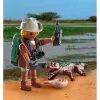 Playmobil Special Plus Forscher mit jungem Kaiman Spielset
