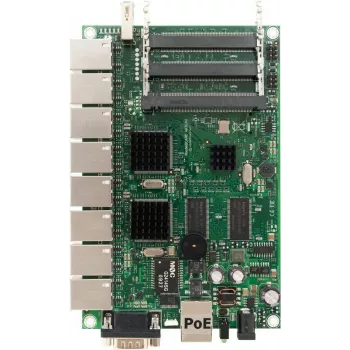 MikroTik RB493G RouterBOARD Router, 9x Fast Ethernet, 3x miniPCI, 680 MHz
