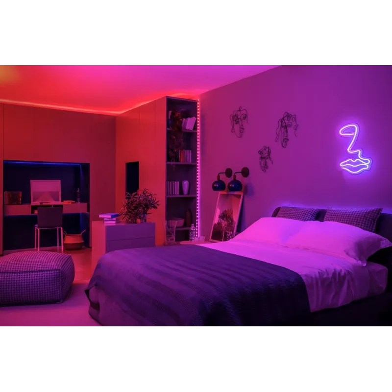 Twinkly Dots 60 RGB USB Smart Lights, 3 m, Schwarz