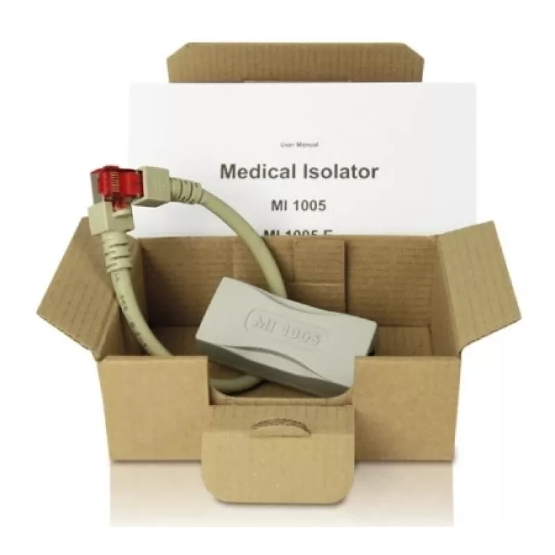 Baaske Medical MI 1005 MED Netzwerk-Isolator, Grau