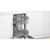 Geschirrspüler Bosch Serie 2 SPI2HKS42E halbintegriert Slimline 45 cm, 10 Maßgedecke, 5 Programme, Klasse E