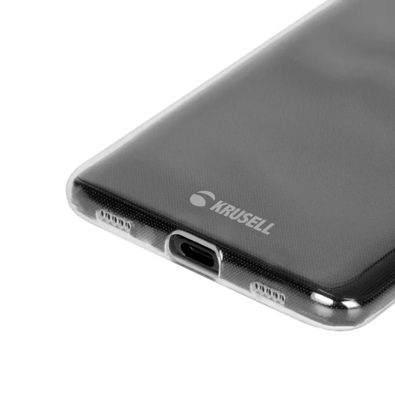Krusell SoftCover TPU-Hülle für Apple iPhone 12/12 Pro, 15,5 cm (6,1 Zoll), Transparent