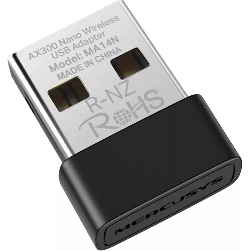 Mercusys MA14N AX3000 Nano WLAN-USB-Adapter, bis zu 287 Mbit/s