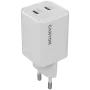 Canyon CU45CC GaN 45-W-Ladegerät 2xPD, Weiß (CNS-CUW45CC)