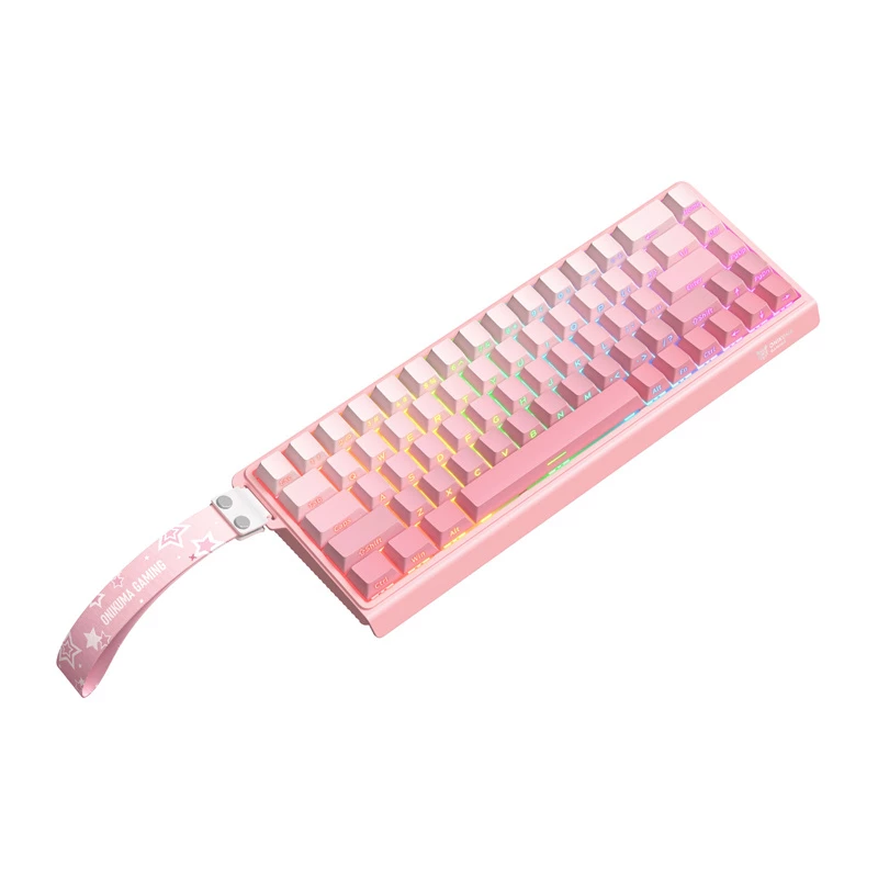 ONIKUMA G69 Tastatur, pink, QWERTY