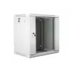 Wandmontierter Netzwerkschrank LANBERG WF01-6412-10S, 12U, 19 Zoll, 600×450×640 mm, IP20, 60 kg